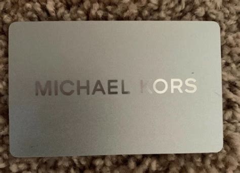 michael kors gift card balance check